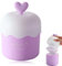 Gesichtsreiniger Foamer Cup, Cute Face Cleanser Bubbler, Foam Bubble Maker Travel Skin Care Foam Schäumer Cup Gesichtsreiniger für Mädchen Face Wash Shower Tools(Lila)