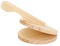 Prensadora de Tortilla de Madera Prensa de Tortilla, Mango Ergonómico, Pressor de Tortilla Manual para Tortilla de Harina Pizza Roti (L)
