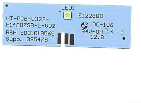 HpLive LED-Innenbeleuchtung für Kühlschrank,，LED-Diode LED-Lichtleiste Kühlschrank Teile für Siemens BSH9001019565 Kühlraumbeleuchtung