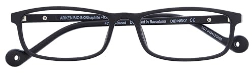 DIDINSKY Arken Bio Gafas de Lectura, Filtro Luz Azul, Aumento +1.0 a +3.0 | Montura ligera · Para leer de cerca · Filtro de luz azul · Aumento +1.0 a +3.0 · Incluye funda