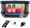 [HiFi Audio] 2G+64G Android 13 Car Stereo Radio for VW Golf 5 6 Polo T5 Tiguan Seat Wireless Carplay Android Auto 7 Inch Touchscreen GPS Sat Navi Bluetooth FM/RDS WiFi Miror Link SWC+ AHD Camera Mic