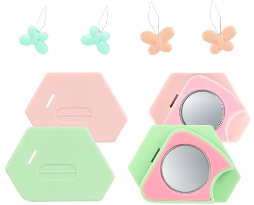 Bsenhe 8 Nähzubehör für Nähmaschine, Magnetische Nahtführung Nähen Zubehör Magnet Nahtführung mit Nadeleinfädler Abnehmbare Magnetische Nähzubehör für Nähmaschine