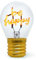 Legami - Lampada da Tavolo a forma di Lampadina, Ricaricabile con Cavo USB, Senza Fili, Bulb Fiction, Tema Be Happy, 6.8 x 10.3 cm