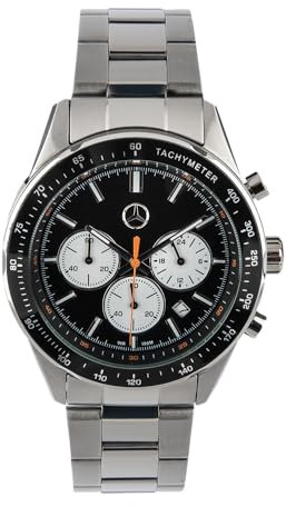 Generisch Original MB Herren Chronograph-Armbanduhr kompatibel mit MB ACTROS, Edelstahl