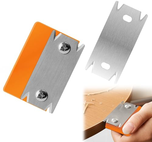 Kantenschneider Für Holzbearbeitung，Kantenschneider Umleimer Holzbearbeitung Werkzeuge Handhobel Mit 1 Ersatzklinge, Umleimer, Rutschfest Kantenhobel Für Holz Pvc Abs(Farbe)