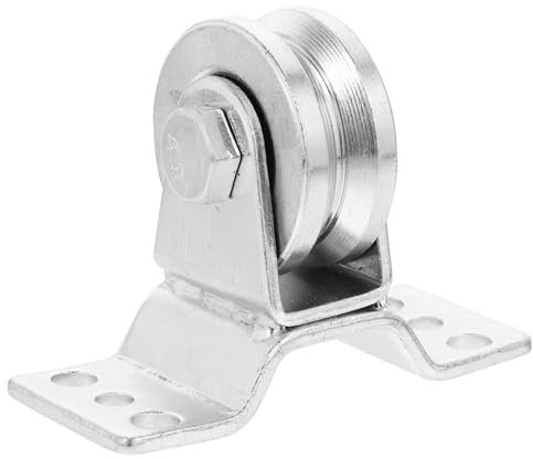 TOPPERFUN Metallrolle Für Hebearbeiten Robuste Einzelrolle Seilrollen Für Materialtransport Heberolle Mit Hoher Tragfähigkeit