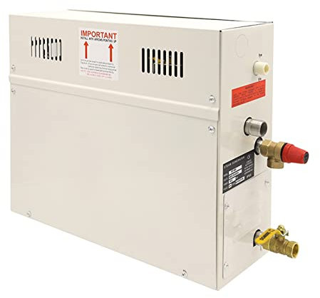 Vaporizzatore per Sauna, 9KW commerciale di doccia a e autoprodotto Mini Generatore a e Macchina da bagno con controller touch intelligente for il riscaldamento domestico