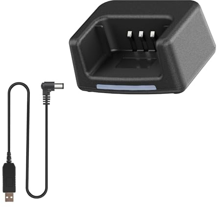 BAOFENG DR-1801 Charger Dock with USB Cable for DMRS Two Way Radio Output DC8.4V Walkie Talkie Battery Charging
