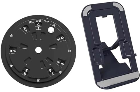 Guitar Music Theory Practice Wheel Aluminum Alloy Portable Design Simplifies Scale Modes and Chord Relationships Guitar Chord Wheel
