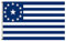 Flylife Große Flagge. Ein moderner Versuch, eine inoffizielle Flagge nachzubilden, die von Mitgliedern der Kirche Jesus Christus der Heiligen Mormons für den Staat der Wüste verwendet wird.