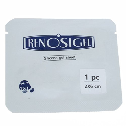 RenoSi-Gel Narbengel Pad | Silikon Gel | Narbenfolie | verschiedene Größen (2 x 6 cm)