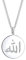 Elli Halskette Damen Schriftzeichen Geo Symbol in 925 Sterling Silber