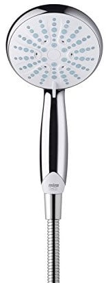 Mira Showers Nectar Shower Head 4 Spray Handheld Shower Head Chrome 1.1740.617