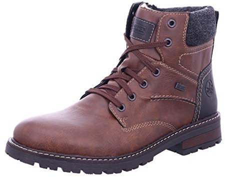 Rieker Herbst/Winter, Herren Klassische Stiefel, Braun (toffee/schwarz/granit 25), 41 EU (7.5 UK)