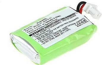 CoreParts Battery for Wireless Headset 0.5Wh Li-Pol 3.7V 140mAh, 84479-01, 86180-01 CS540, CS540A (0.5Wh Li-Pol 3.7V 140mAh Black, for Plantronics CS540,)