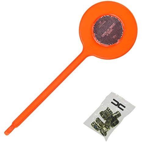 Fahrrad abstandshalter kunstoff orange vorne hinten mit katadiotor Reflektor