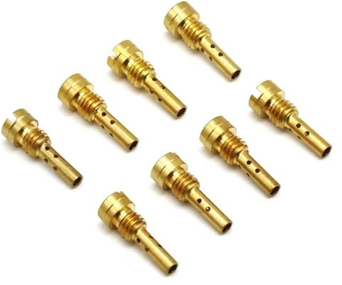 ELCEAMMDLW Moto Gasmotoren Vergaser Kit Für Keihin CV CVK CVH FCR Carb Für Harley-Davidson Motorrad Vergaser Langsam Injektor N424-25#28-75 Düse Geschwindigkeit Zubehör