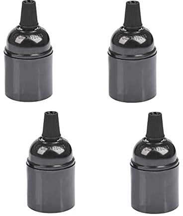 XLKJ 4 Stück Retro Lampenfassung E27 Glühbirne Adapter E27 Lampenfassung Lampenfüße für DIY Kronleuchter Dekoration