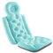 Baoblaze Full Body Bath Tub Pillow & Non-Slip Spa Bathtub Mat Mattress Pad with Super Thick Breathable Mesh Layers - Great Back Support for Adults (Bule 2)