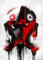 Displate Star Wars Metal Poster Magnetische Befestigung Offiziell Lizenziert Bilder Helmets Graffiti - Tie Fighter Pilot Graffitti Helmet Poster Größe - 32x45cm
