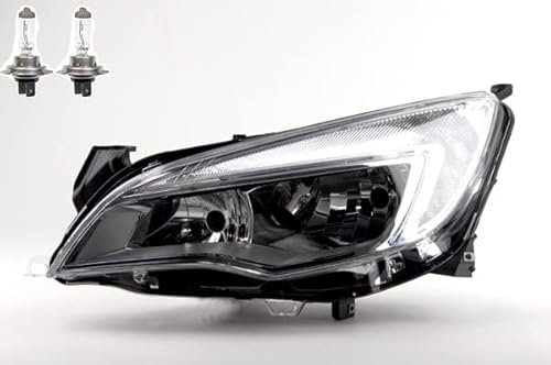 Johns, Scheinwerfer passend für Opel Astra J 12/09-08/12 links + Leuchtmittel