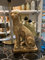 Dekofigur Leopard sitzend Gold H20 cmTrends Skulptur Figur