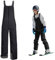 Geagodelia Salopette da Sci Uomo Ragazzo Impermeabili Cinghie Regolabili Pantaloni Tuta Addensata Snowboard per Inverno (Kids, Ragazzi-Nero, 14-16 Years)