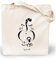 Loxato Stoffbeutel Bedruckt - Stofftasche - Baumwolltasche Bedruckt 100% B35 x H42 x T8 cm - Tragetasche Canvas-Stoff 220 g/m2 - Jutebeutel - Einkaufstasche Lange Henkel 70cm - Einkaufsbeutel