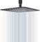 Rain Shower Head, VIGIME 12 Inch High Pressure Square Rainfall Showerhead, 304 Stainless Steel Fixed Shower Heads with 144 Silicone Jets for The Ultimate Shower Experience (Matte Black)