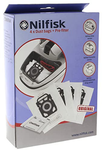 LOT 4 SACS HYGIENE EXTREME ELITE KING pour PIECES ASPIRATEUR NETTOYEUR PETIT ELECTROMENAGER NILFISK ADVANCE - 107412688
