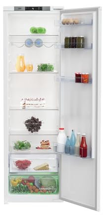 BEKO Beko BLSD4V577 Integrated Upright Fridge - Sliding Door Fixing Kit - White - E Rated