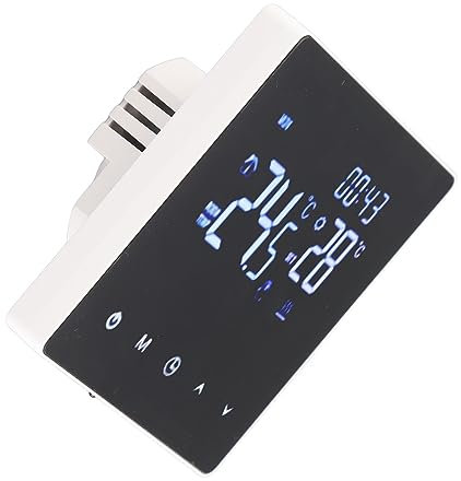 Temperaturregler, AC 90 Bis 240 V, Intelligenter Thermostat, Touchscreen-Thermostat, Digitalanzeige, Konstanttemperaturregler für, Programmierbar (K2MRH3A)