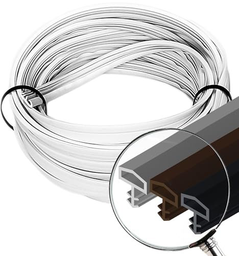 Aislamiento termico ventanas | Perfil de estanqueidad para ventanas | 20M, NEGRO F-171 | Burlete puerta entrada | Junta goma ventana aluminio | Junta de goma para puertas madera | Junta de ranura 4mm