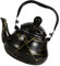 OUNONA Enamel Water Kettle Multi-Function Stovetop Teapot for Tea Supply Marble Design Fast Boiling Safe for Home and Coffee Lovers