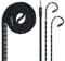 NICEHCK MeetEva IEM Cable, Silver Copper Alloy Upgrade Cable, Silver Plated OFC in Ear Monitor Cable, Balanced Cords with mmcx/2 pin for Audiophile Musician Replacement Cable (4.4mm with MMCX)