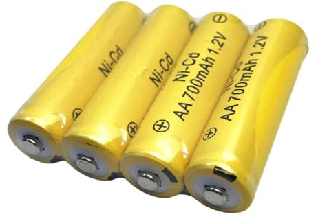 10Pcs 1.2V AA Rechargeable Battery AA 700mAh Rechargeable NiCd Batteries AA Battery Rechargeable Cycle For Electric Toy Camera