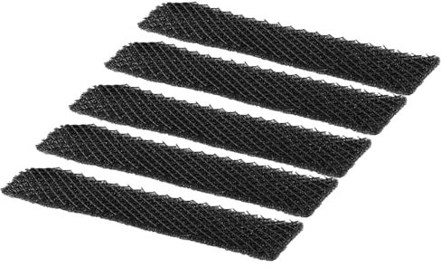 aria condizionata filtro cotone, Confezione da 5 filtri per aria condizionata per unità di climatizzazione, filtro di ricambio in cotone, filtro a tre livelli in cotone per Midea, 215 x 50 mm