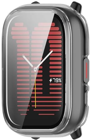 Fhsqwernm Sleek - Cover protettiva elegante e funzionale per smartwatch attivo, protegge lo schermo e i bordi