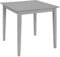 Gecheer Ausziehbarer Esstisch Esszimmertische Küchentisch Holztisch, Tisch Wohnzimmer, Schreibtisch, für Esszimmer, Küche, Grau (80-120) x80x74 cm MDF