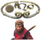 Blogiiup Wukong Kostüm 4PCS/Set Collectible 1: 1 Skala Sun Wukong Kostüm enthält EIN einschränkendes Stirnband- und Schmuckset, Halloween -Party -Gefälligkeiten, Sun Wukong Kostüm