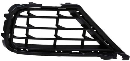 ZHINUAN 1/2 Stücke Auto Haube Mesh Grille Kühler Streifen Fit for VW Fit for Touareg 2015 2016 2017 7P6853665B 7P6853666B Grill Vorne Links Seite Kühlergrill für Nebelscheinwerfer(Right)