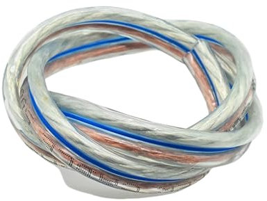 BADIKA UL (PVC) Draht und Kabel Audiokabel, spezielles Kabel, sauerstofffreies Kupfer, audiophiles Lautsprecherkabel, 2 Adern, 1,5 2,5 4, quadratisch, professioneller Bühnendraht(2x500core 2.5mm2)