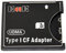 TFixol Adattatore da SD a scheda CF da SD a Compact Flash pe I Card Converter ry Card Reader Supporto WiFi SD Card Nero