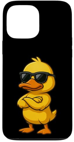 Cool Duck Cartoon Funny Animal with Shades Case for iPhone 13 Pro Max