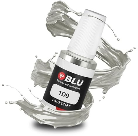 BLU Auto Lackstift Silber kompatibel für Toyota 1D9 Silver Graphite Metallic | Auto Lack Reparatur Ausbesserungslack
