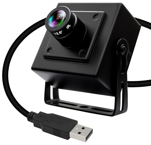 ELP 90fps Global Shutter USB Camera,1200P High Speed UVC Webcam with 16mm Narrow FOV M12 Lens, Plug and Play for 3D Printer Golf Swing Machine Industrial Vision Scanning Lightburn Camera