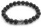 BERGERLIN Onyx Armband echt mit Naturstein Perlen - Buddha Armband