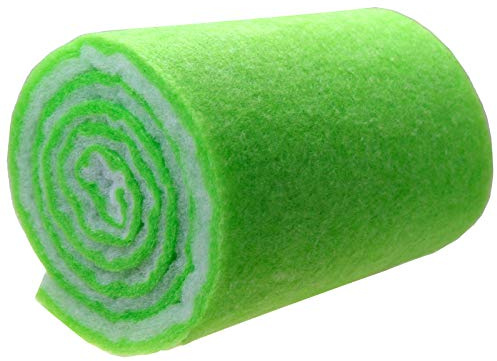 AQUANEAT Aquarium-Filter-Media-Pad, doppelte Dichte, gebondete Filterseide, Rolle, zugeschnitten, passend für Aquarien, 182,9 x 30,5 x 1,9 cm