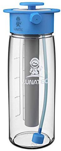 Lunatec Hydration Spray Water Bottle Mist, Drink, Portable Shower and Camp Faucet.