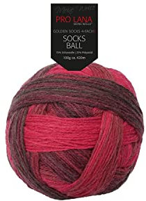 PRO LANA Golden Socks 4-Fach Socks Ball 10 -